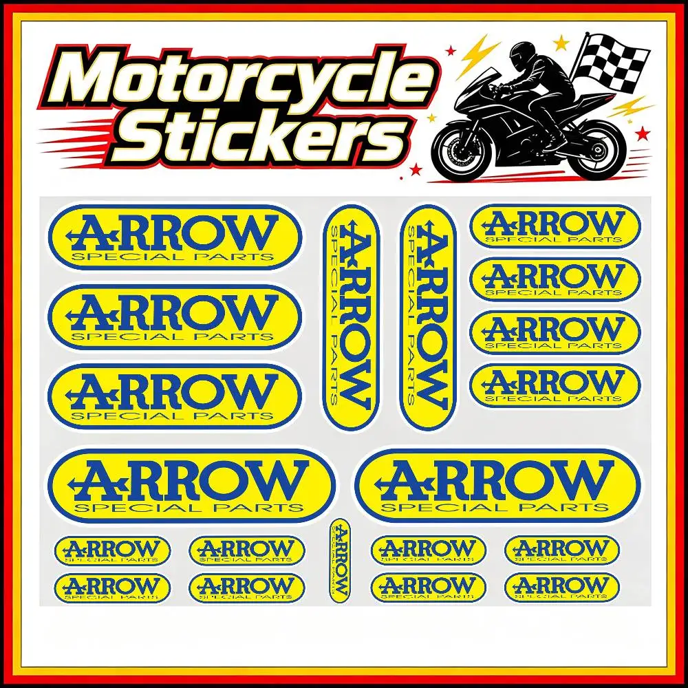 ARROW Stickers Auto Body Bumper Windows Motorcycle Laptop Walls Vinyl Decal Car Tuning Accessories