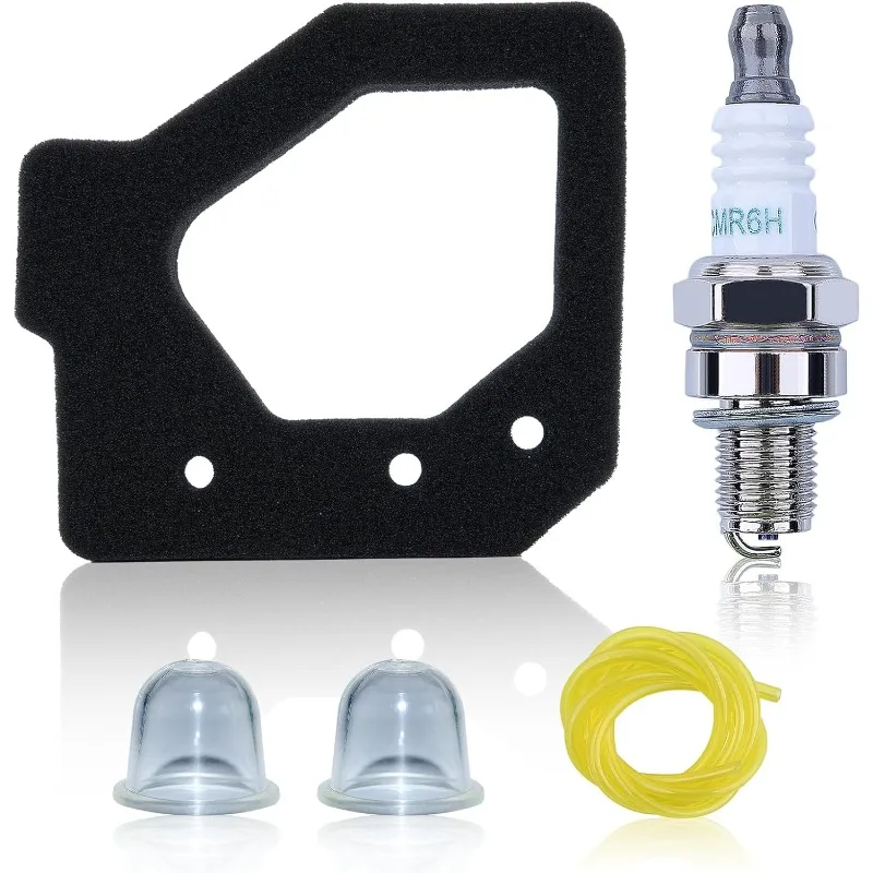 Air Filter Fuel Line Spark Plug Primer Bulb Kit For Honda GX25 GX25N GX25NT FG110 FG110K1 Replaces 1135 020 1202 1135 120 0601