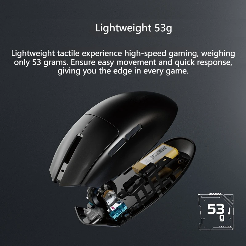 FANTECH ماوس ألعاب لاسلكي ثلاثي الوضع تصميم خفيف الوزن Paw3395 8k الكمون المنخفض Huano Micro Switch ماوس Esports طويل التحمل #2