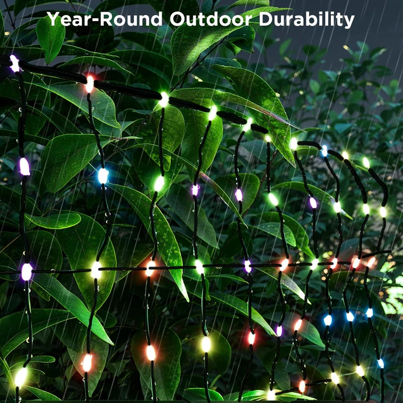 

Outdoor Grid Light RGB+IC Intelligent Grid Light DIY Graphic 400LEDs 64 Modes IP67 Waterproof Suitable For Courtyard Lawn Light