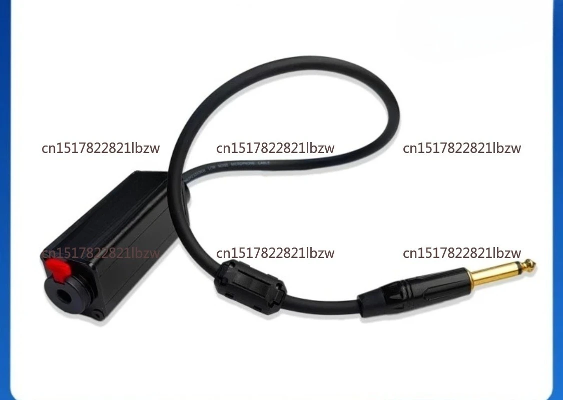 6.35 Audio Isolator Eliminates Current Acoustic Noise, Common Ground Noise, Anti Interference Acoustic Noise Denoising Device
