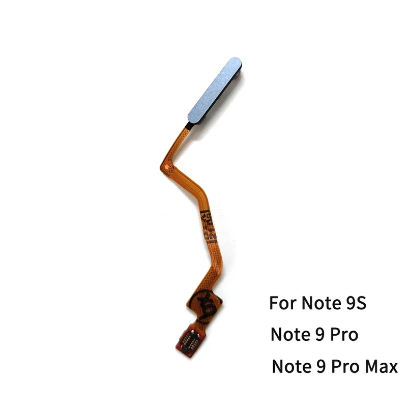 

For Xiaomi Redmi Note 9s 9pro 9Promax power button fingerprint sensor flex cable repair parts