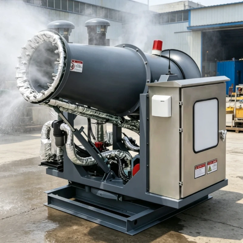 30-150 Meters Fog Cannon Dust Removal Blower For Municipal Road Dust Suppression Orchard Crop Spraying Machine