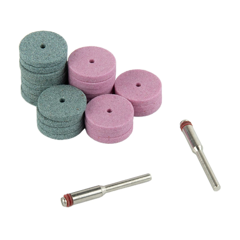 Grinding Wheel Sanding Disc For Buffing Wheel Mini Power Tool Accessories Replacement Small 20mm 24 Pieces/Set