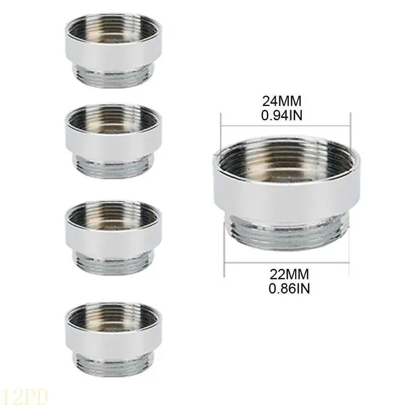 

12PD 5 Pcs Water Purifier Aerator Connector Brass Aerator Adapter Faucet Adapter