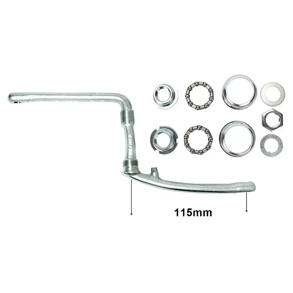 SPORTFUNSF Fahrrad-Innenlager, BB-Cup-Lagerset für USA, große Schale, 1-teilige Kurbel, MTB/Rennrad, Stahlachsen-Adapter, Radfahren