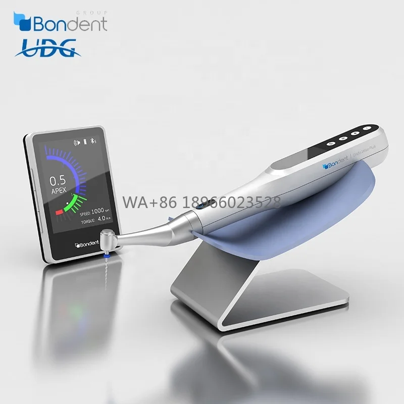 Motor Endodóntico Bondent con Localizador de Ápice 2 en 1 UDG Endo Wise Plus Compatible con Limas Dentales UDG, Motor Endodóntico Wismy con Localizador de Ápice UDG
