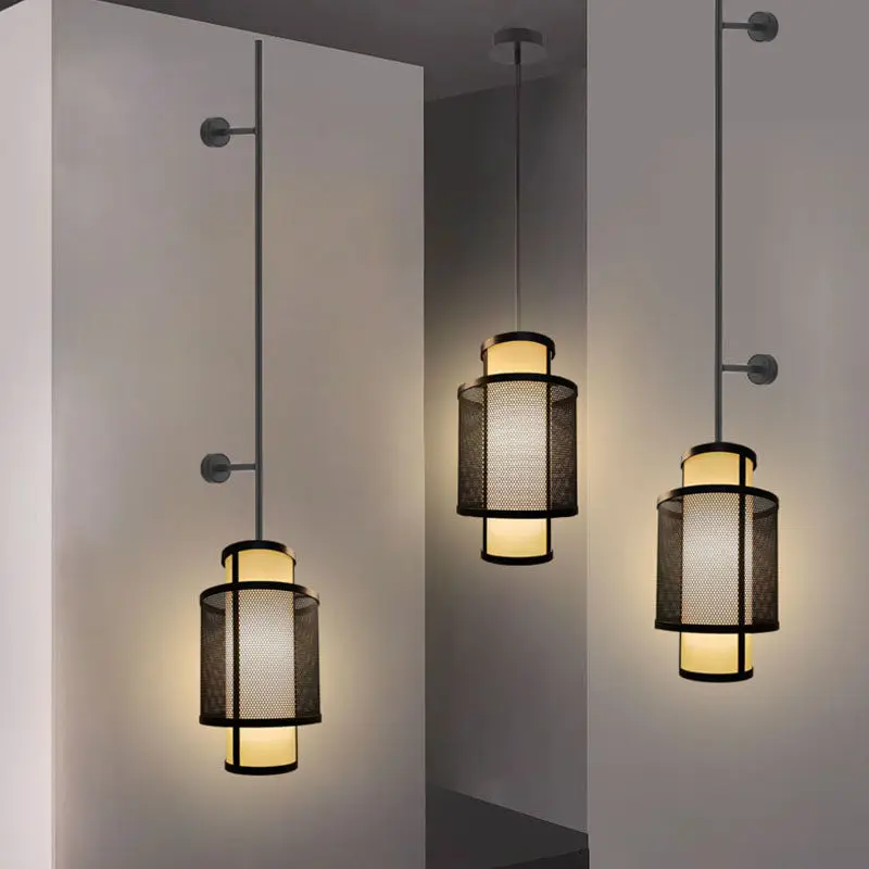 

Modern Designer Wall Lamps Villa Corridor Long Pole LED Wall Sconces Designer Hotel Living Room Bedroom Home Decoration Fixtures
