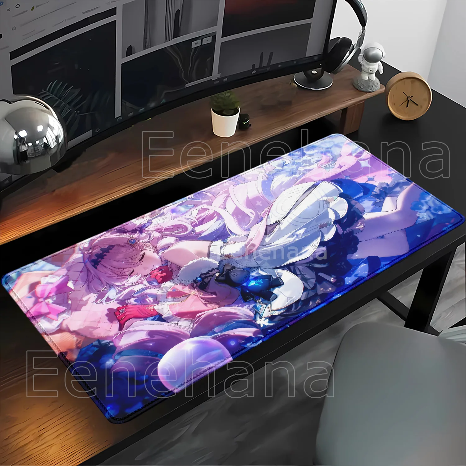 Anime Girl Denia Wuthering Waves Kawaii Gaming Mousepad PC Non-slip Keyboard Mouse Pad Office HD Printing Overlock XXL Desk Mat