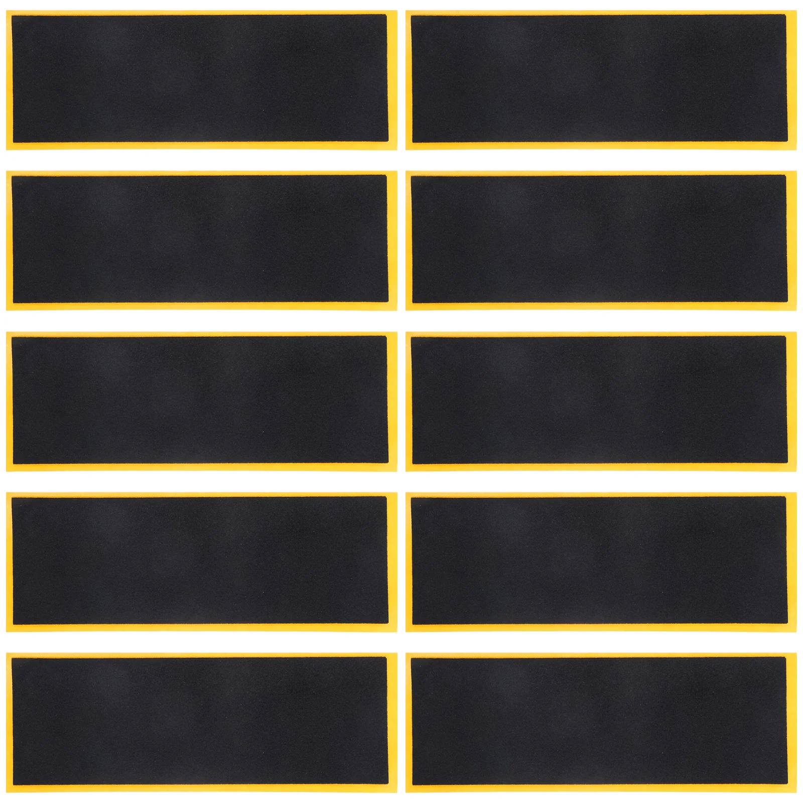 10 قطعة شريط لحام رغوة لألواح الأصابع عدم الانزلاق الأصابع ملصق لزوجة قوية المضادة للانزلاق حصيرة ل لوح التزلج الاصبع