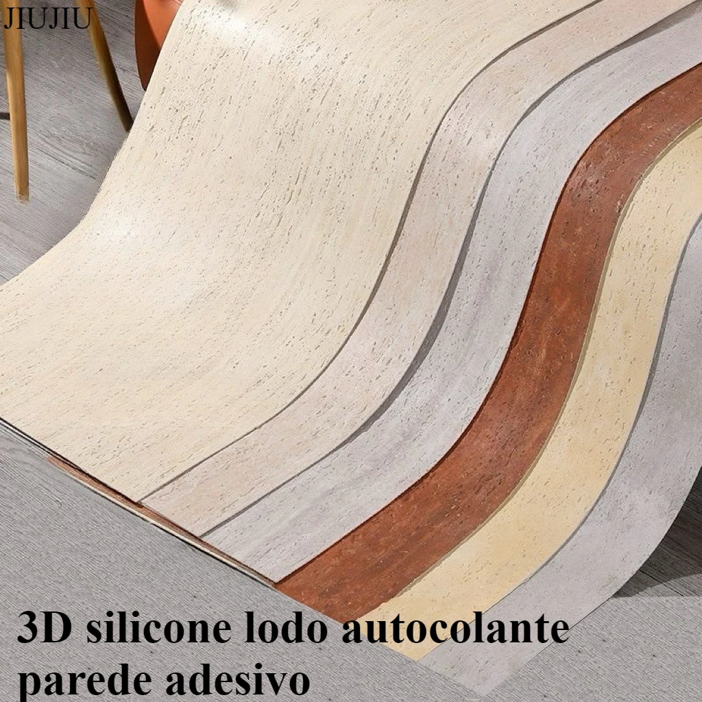 

3D Diatomaceous Earth Solid Color Self adhesive Wall Sticker Self-adhesive Wall Wallpaper Bedroom Decorative Wallpaper