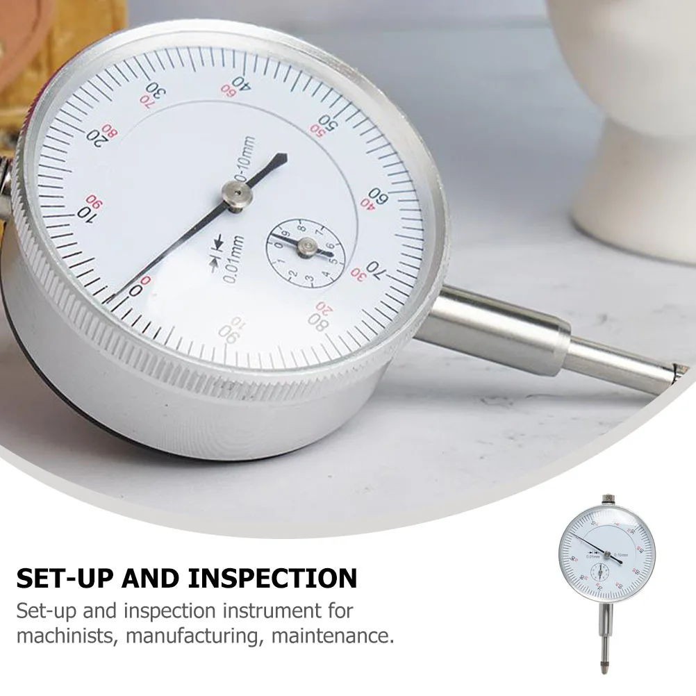 

1Pcs High Precision Measuring Tool Shockproof Dial Indicator Mechanical Measurement Workpiece Correction