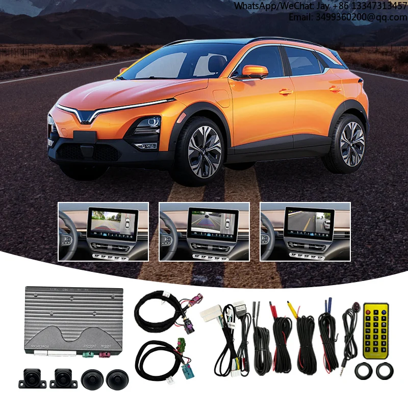 

360 Degree Bird View System 4CH Camera Car DVR Record 2D/3D Surrounding View Car Panoramic Camera System For Vinfast VF6