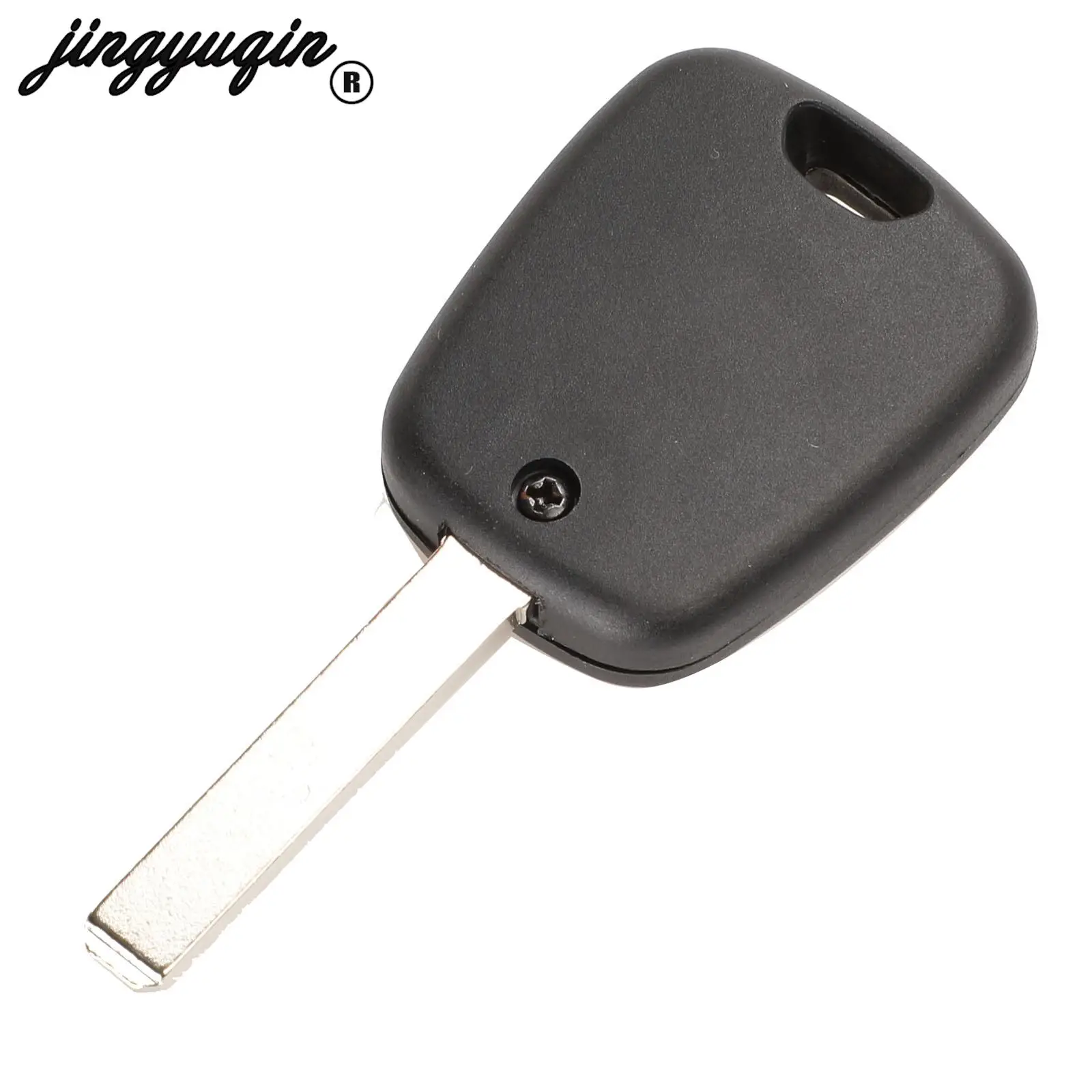 jingyuqin 2 Buttons for Peugeot 206 306 307 107 207 407 For Citroen Saxo Picasso Xsara Berlingo Remote Key Case Shell Fob