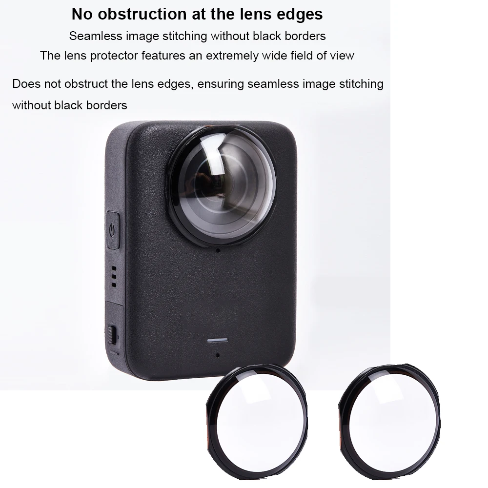 

Lens Guard for DJI Osmo 360,PC/Optical Glass Lens Protector Protective Cover Lens Removable Anti-Fog Camera Lens Cap Accessories