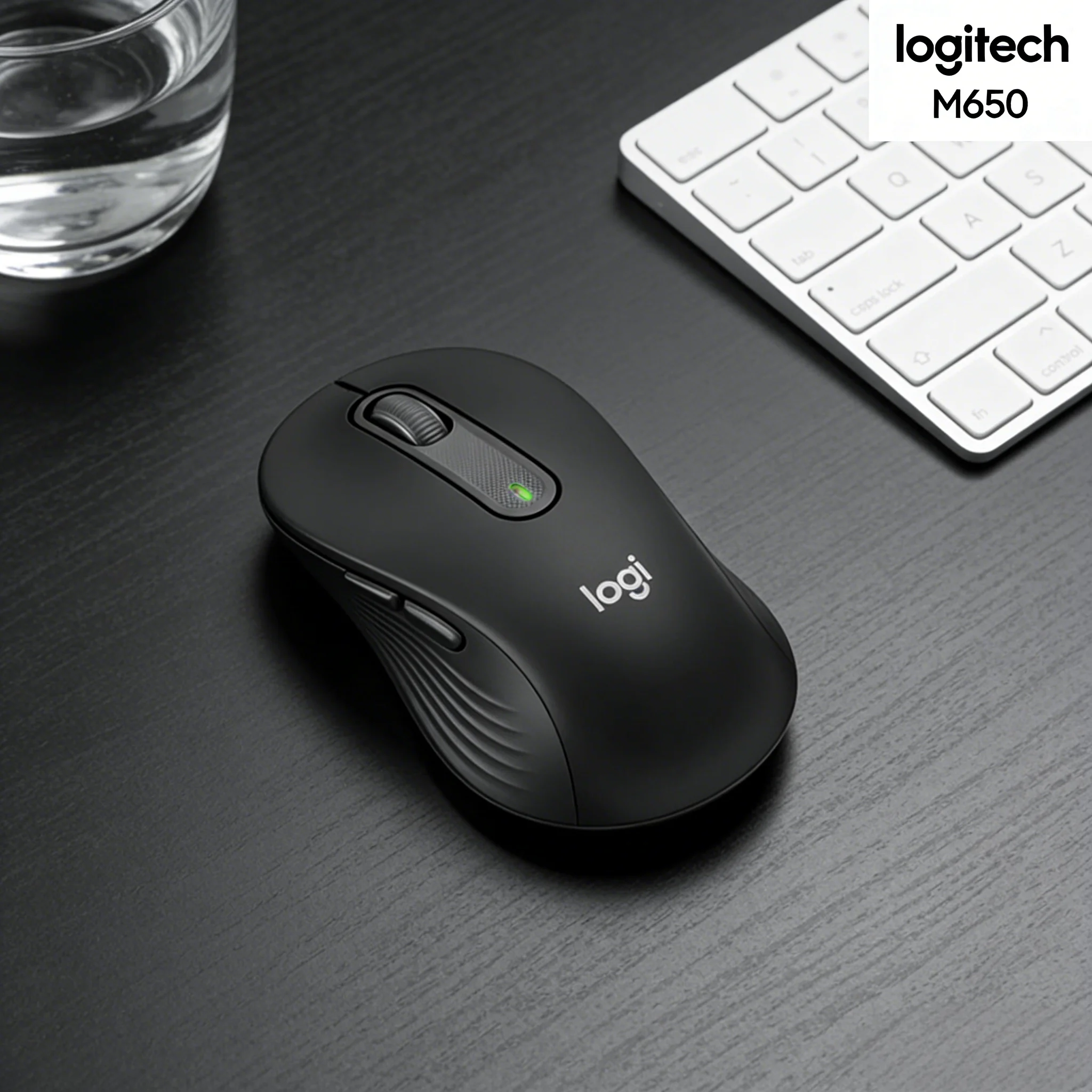 

Logitech M650/M650L Quiet Click Mouse - No Disturbance in Lecture Halls