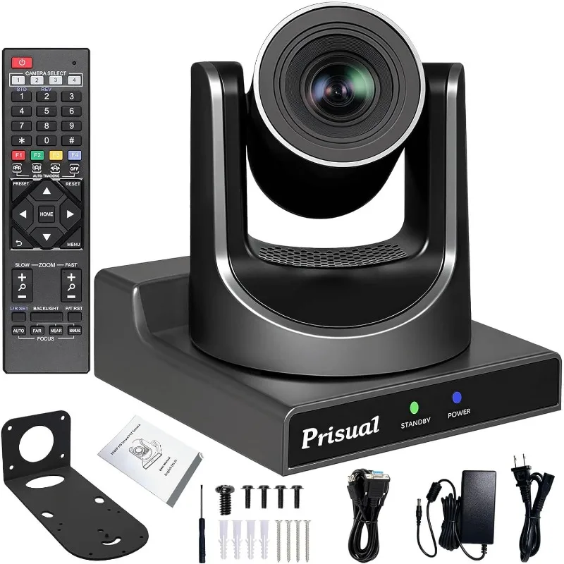 HDMI, 3G-SDI, USB, IP Streaming, Auto Tracking PTZ Camera for Church Services, Worship, Education, YouTube Facebook