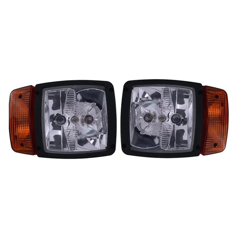 

A80X-For JCB 3CX 4CX Left& Right Head Lamp Light Part Numbers 700/50054 700/50055 700/50057 Excavator Loader