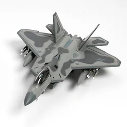 1/72 Scale Alloy Fighter F-22 US Air Force Aircraft Model Plane F22 Raptor Airplane Aircraft Model for Collection or Gift