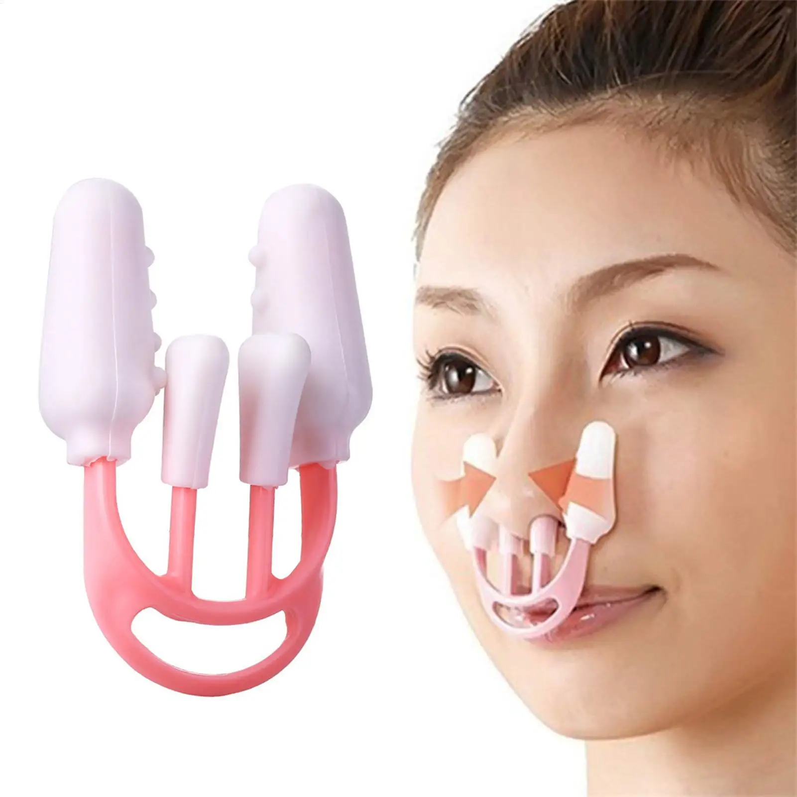 Correcteur Nasal Invisible pour Rehausser et Affiner le Nez, Dispositif de Remodelage et d'Élégance Nasale, Réducteur de Aile Nasale