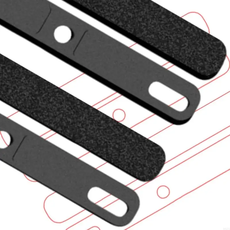 4 piezas Barra espacial Aislamiento sonido Aislamiento espuma Algodón absorbente algodón para teclado mecánico