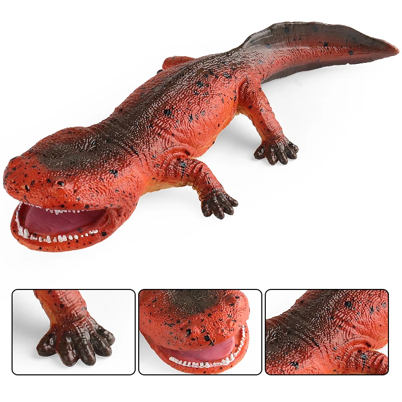 Oenux pré-histórico pólo sul koolasuchus crocodilo modelo figuras de ação vida marinha selvagem animais pvc coleção educação brinquedo do miúdo