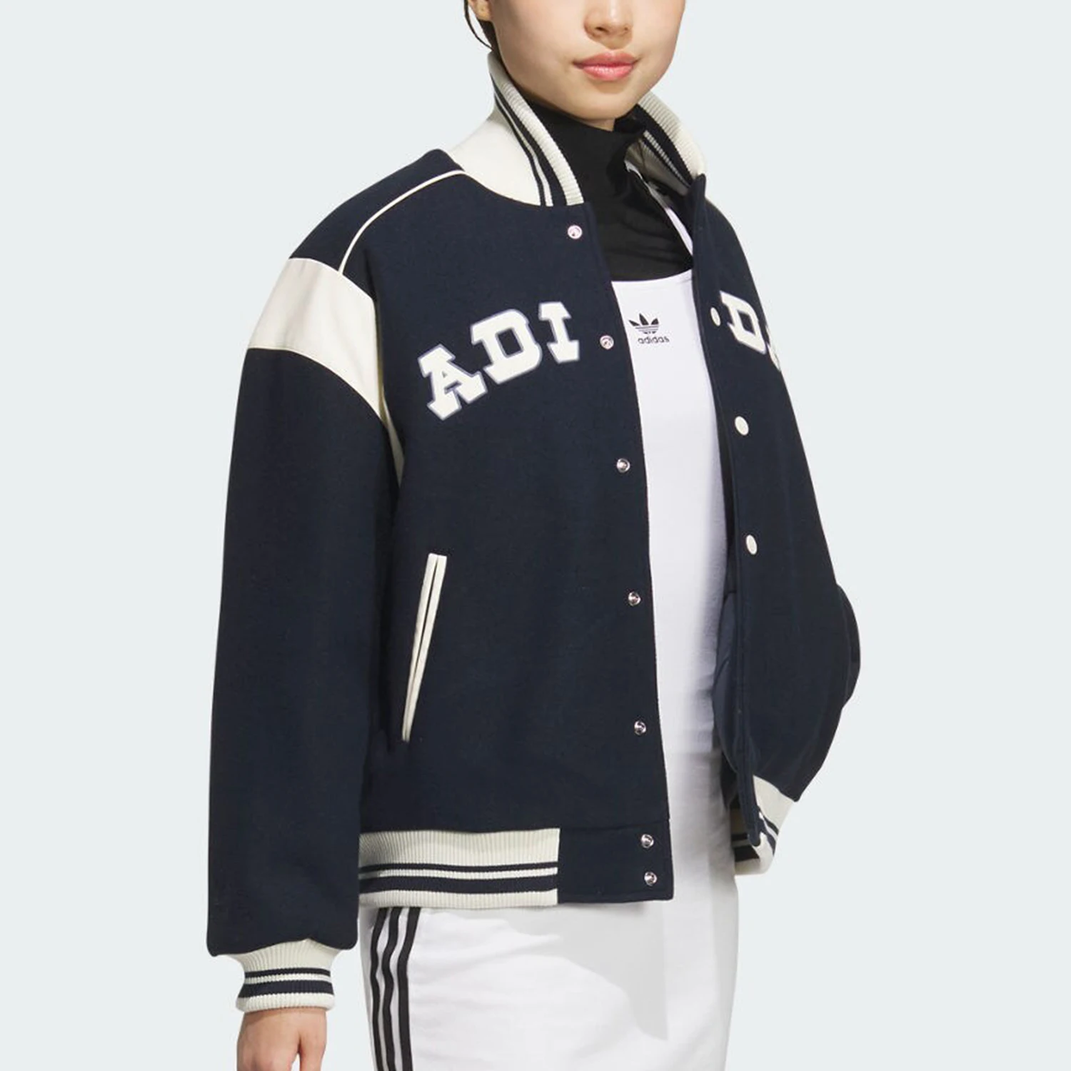 Adidas Originals Women's Warm Sportswear Patchwork Jacket JD6379