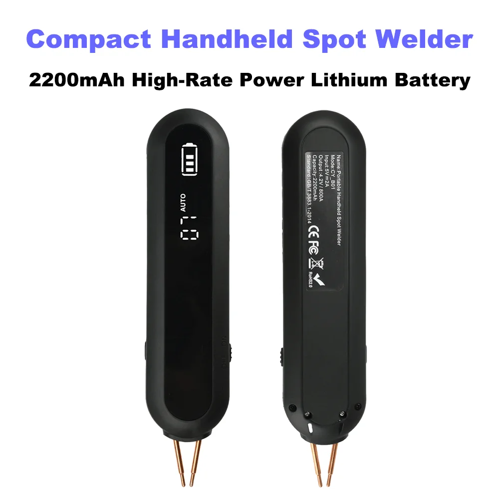 

Ручной аппарат для точечной сварки 18650, аккумулятор, набор «сделай сам», 12 уровней регулировки мощности со светодиодной подсветкой, портативный сварочный аппарат для никелевых полос 800A
