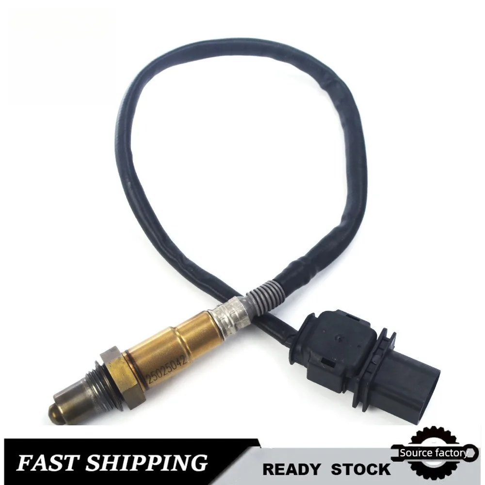 5-Wire Automatic Oxygen Sensor Probe for Oxygen O2 Sensor25025042 Gas Broadband Air-Fuel Ratio in-stock Shipped Immediately