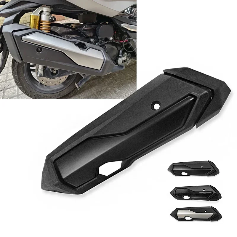 Heat Shield Motorcycle Exhaust Muffler Pipe Protection Cover Anti-Scalding Cap Shell for honda Forza 350 NSS 350 2021-2024