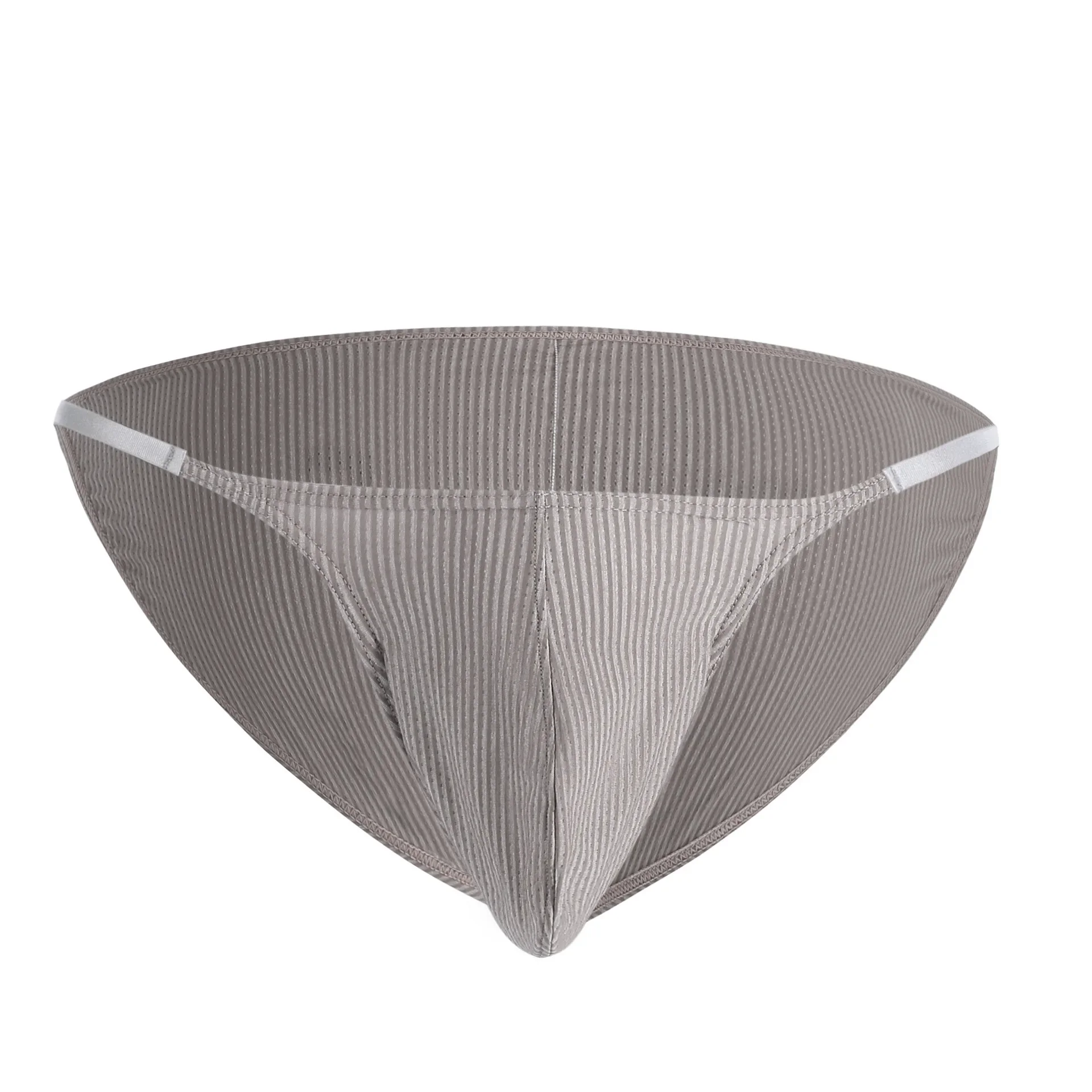 النايلون ملابس داخلية للرجال ملخصات مثير بلون حزام رياضي الرجال السروال منخفضة الخصر مريحة للتنفس ملخصات البسيطة البيكينيات