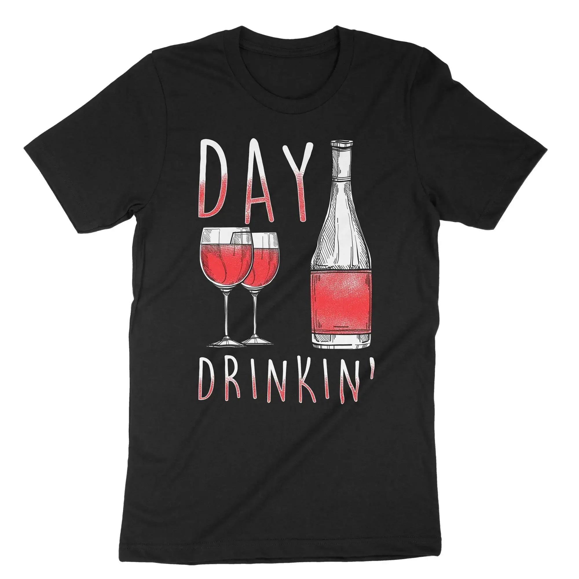 

Футболка для питья Day Drinkin' Wine Lover Забавный алкоголь