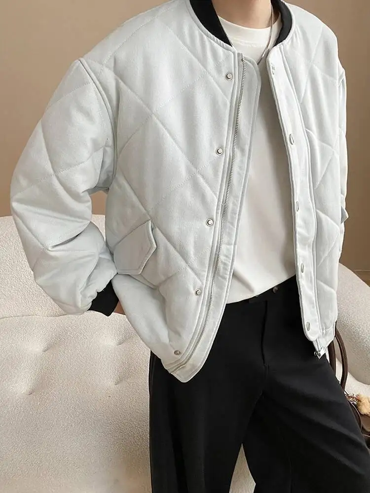 

Светло-голубое пальто большого размера с хлопковой подкладкой, женские парки с длинными рукавами, модные новые осенне-зимние пальто