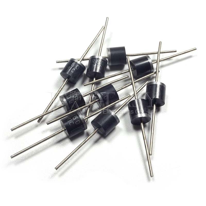 20PCS FR607 6A 1000V R-6 FR605 FR604 FR603 FR602 FR601 FR608 Fast Recovery Diodes