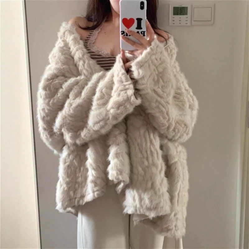 Женские пальто из искусственного меха, куртки