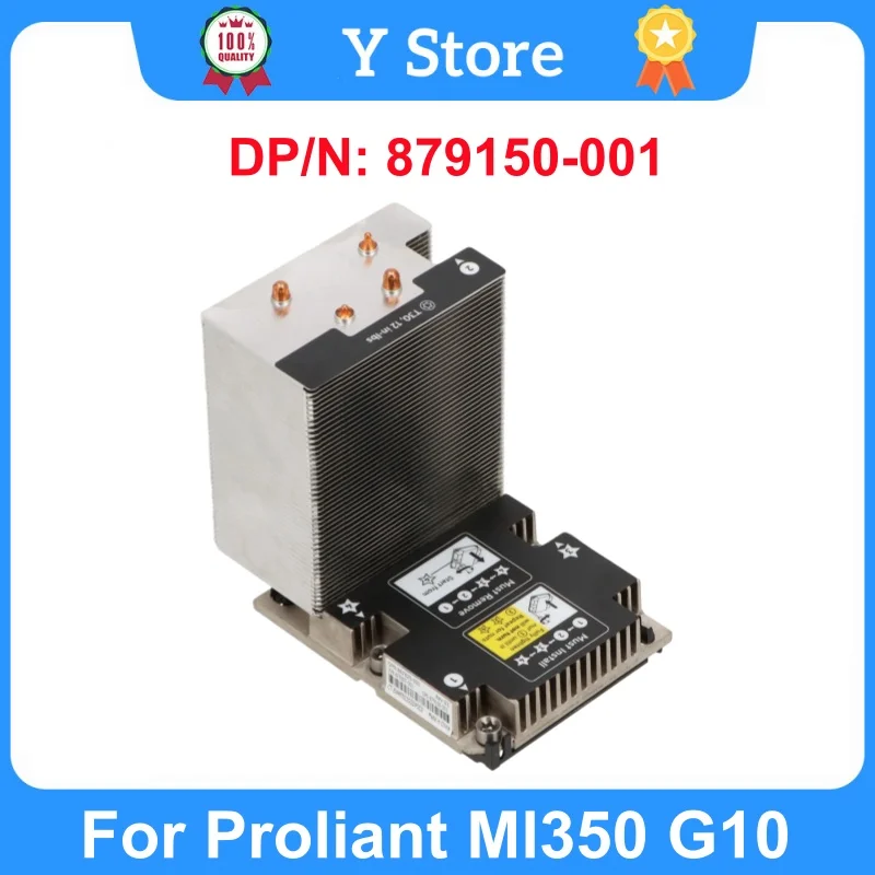 

Y Store 879150-001 Высокопроизводительный радиатор для серверного радиатора Proliant Ml350 G10 Ml350G10 LGA 3647, прямоугольный радиатор 4U