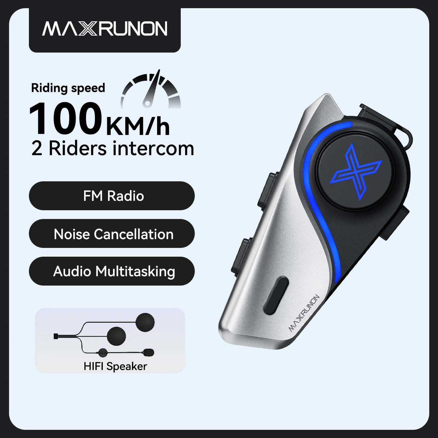 maxrunon-d9-motorcycle-bluetooth-intercom-helmet-headset-accessory-set-40mm-high-fidelity-speakers-wired-mic-boom-mic