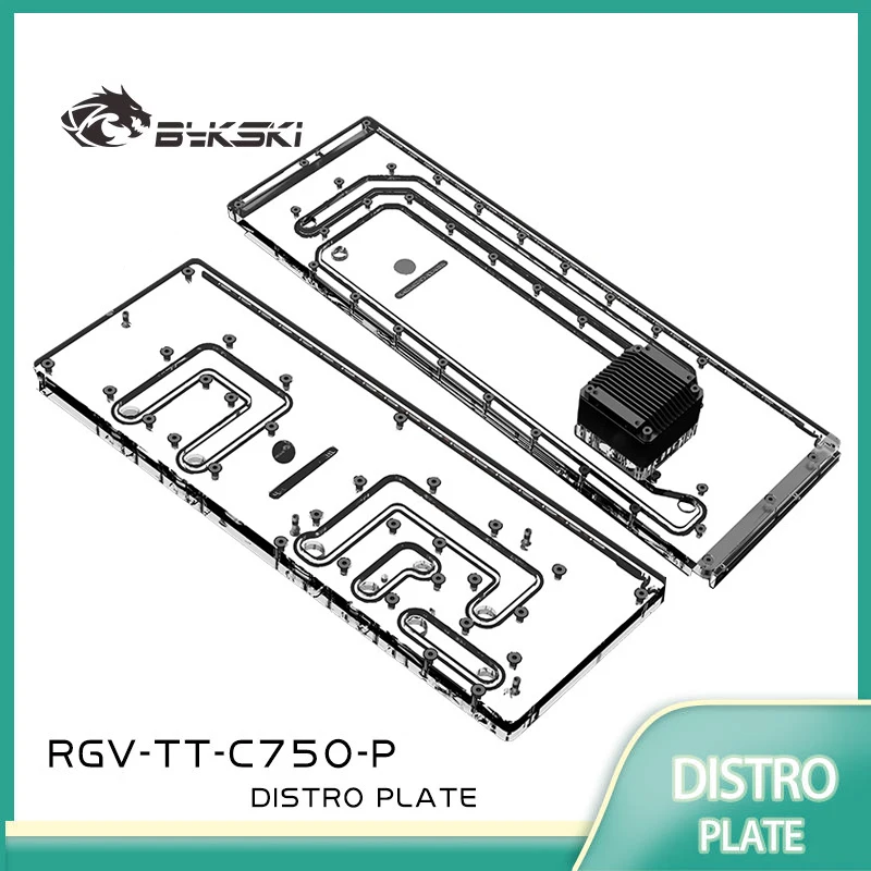 

Bykski Distro Plate for Thermaltake C750 A1 Computer Case for Water Cooling Block Radiator Support DDC Pump,RGV-TT-C750-A1-P