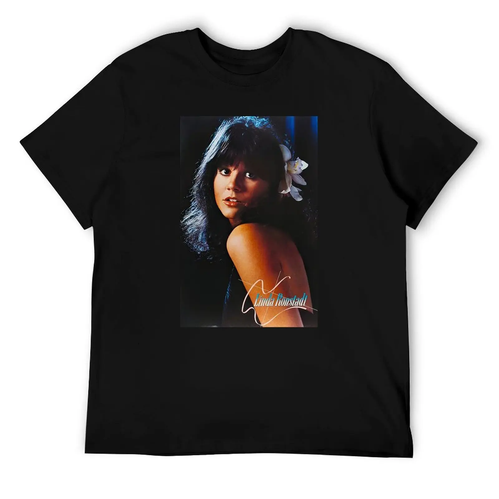 

Linda Ronstadt Beautiful Picture T-Shirt man t shirt graphic funny t shirts cotton man t shirt designer T-Shirt