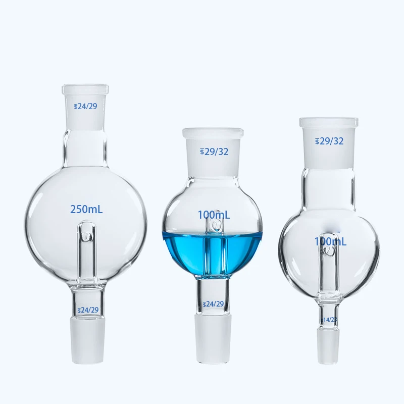 1pcs 50ml to 1000ml Bump Trap 14#19#24#29# Frosted Standard Joint Lab borosilicate Glass Rotary Evaporator explosion-proof ball