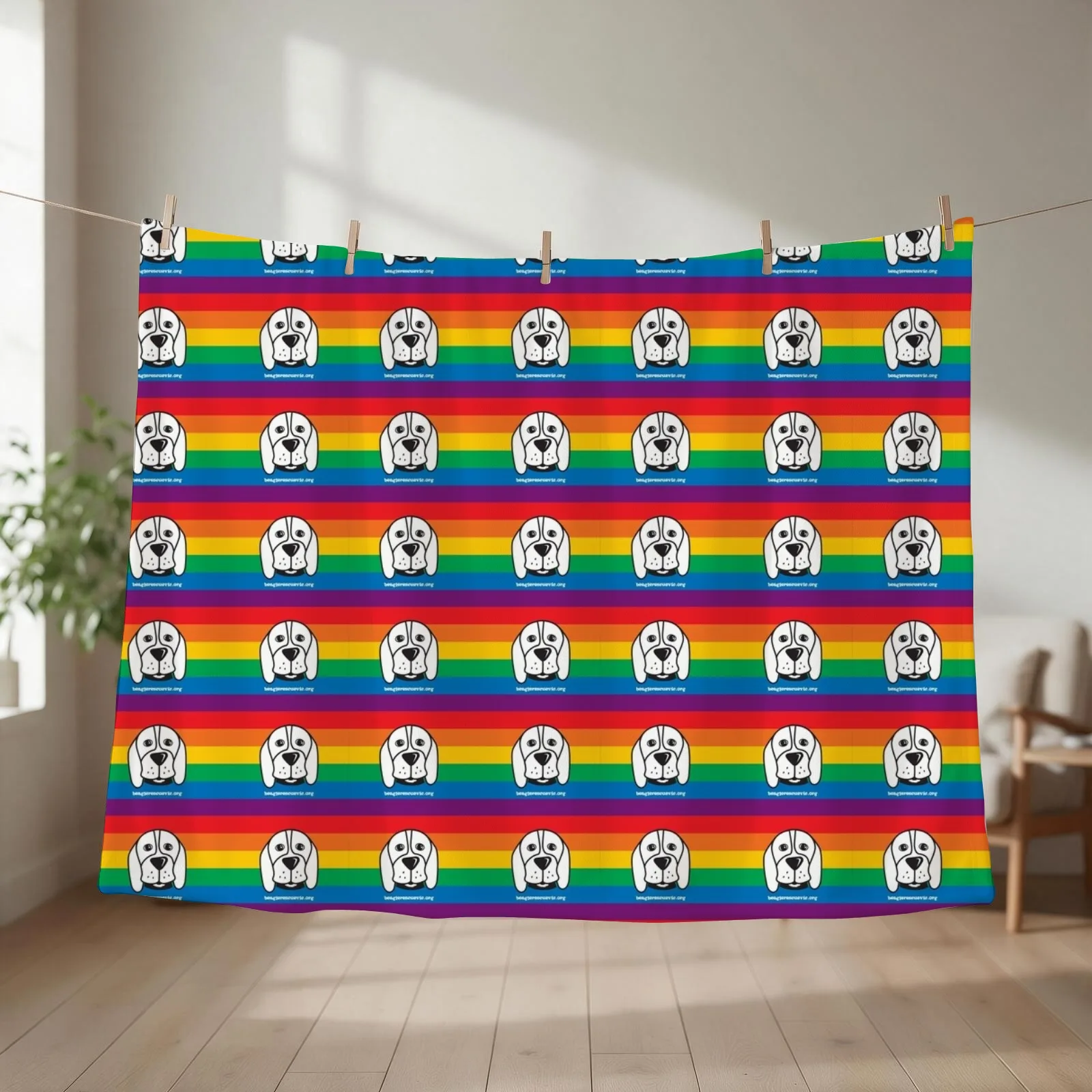 Pride Range Throw Blanket couch cozy soft plush fuzzy picnic outdoor blanket