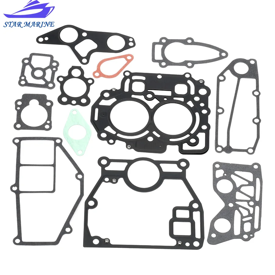 Jeu de joints de culasse pour moteur de bateau, hors-bord, Tohatsu, Nissan 05041395, Evinrude, Johnson, 8HP, 9.8HP, 9.9HP, 3V1-87121-0, 3V1871210M