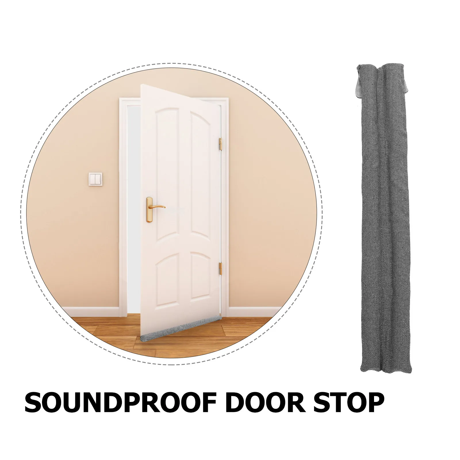 Soundproof Door Bottom Draft Stopper – Under-Door Seam Seal for Home, Office & Dorm