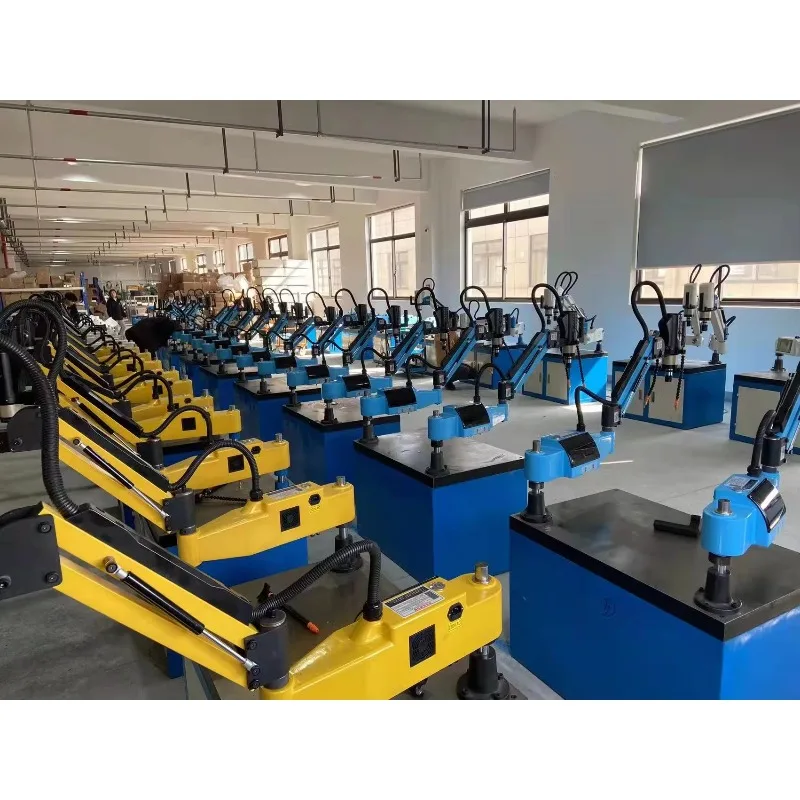 M3-M16 Hot CNC Automatic Flexible Arm Nut Screw Servo Electric Tapping Machine for Metal Thread Drilling Machine