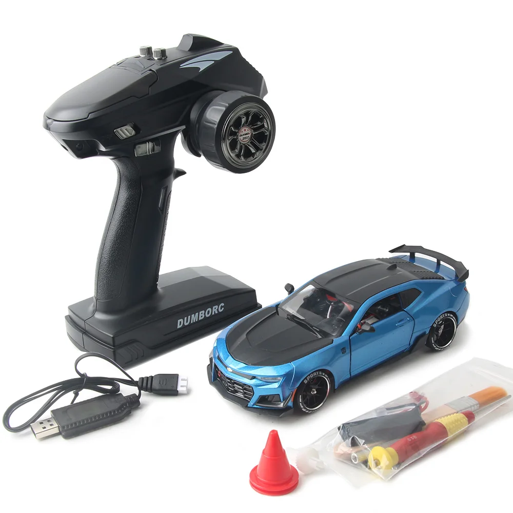 FATJAY HGD1 MINI RC 1/24 RWDドリフトRCレーシングカー、メタルシェル