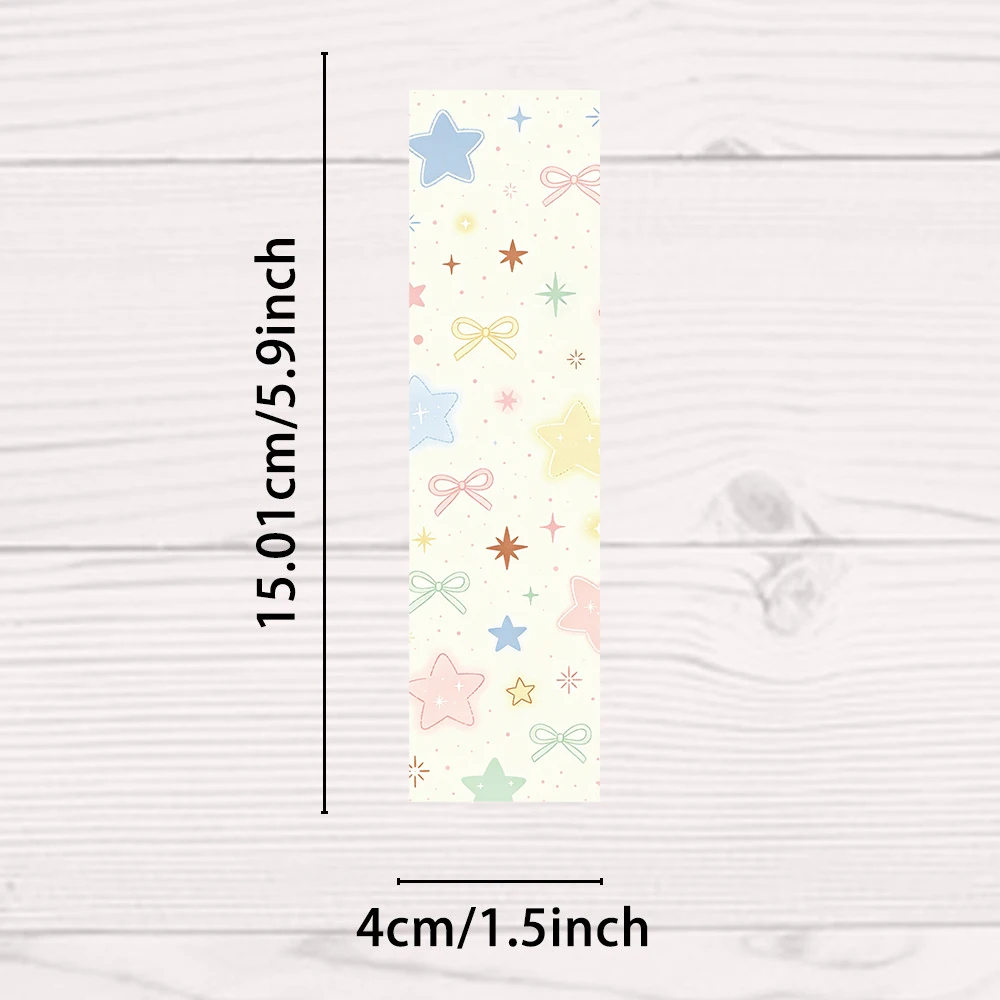 30PCS Pink Bow Creative Bookmarks Creative Canvas Wall Art Reading Supplies Book Motorcycle Guitar Streetwear Cards Bookmark