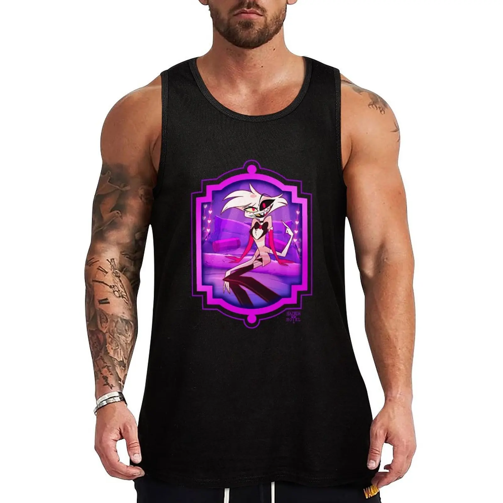 

Hotel And Girl Tank Top vest men Men's t-shirt bodybuilding for men