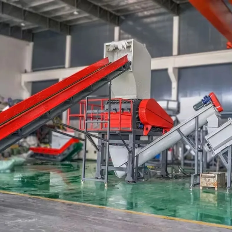 Special  Design Waste Plastic Recycling Line Machinery for PP PE Film Recycling Washing Line