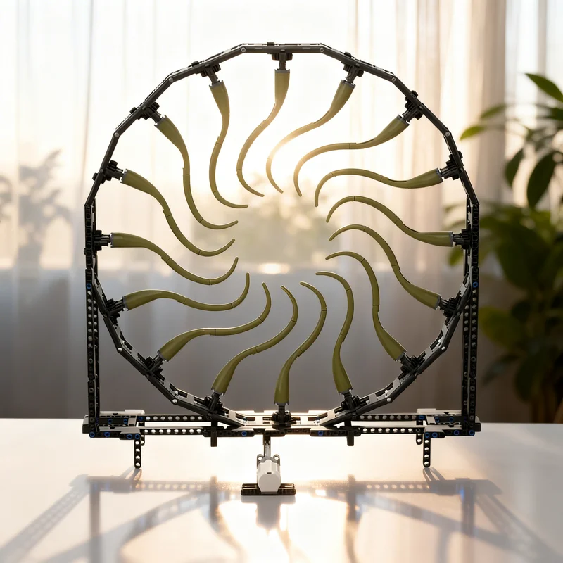 

705pcs MOC Tentacle Kinetic Sculpture Technical Model Building Blocks Toy Gift Creative Display Collectible Desk Premium Adult