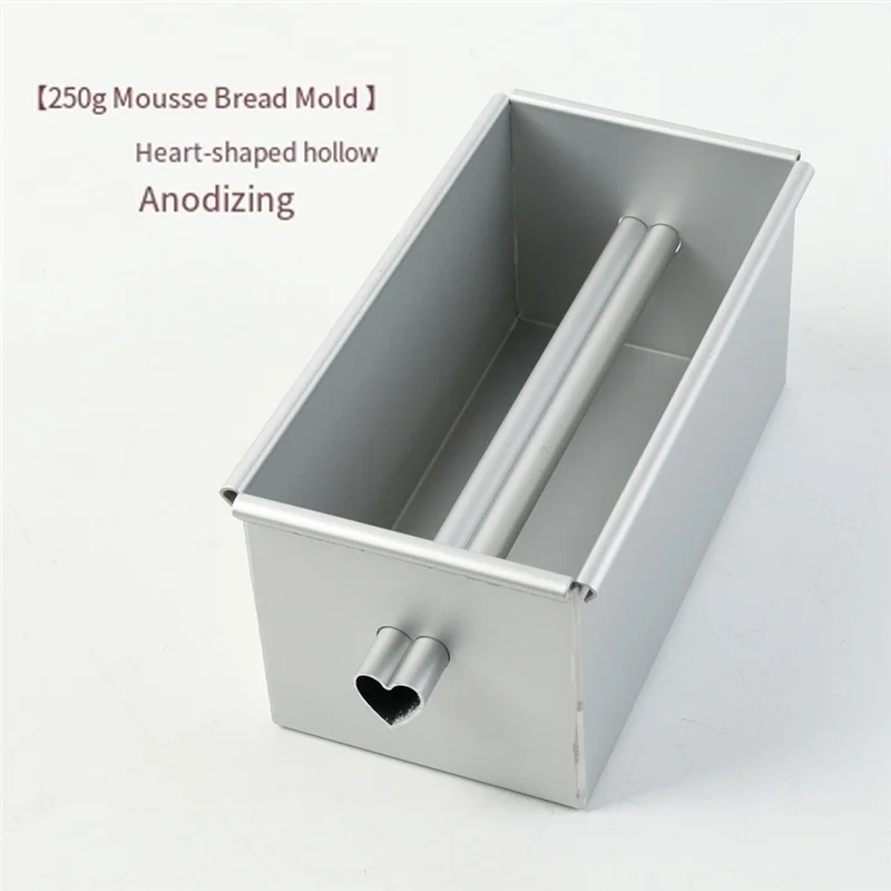 

AONEQ-Heart Cake Mold Pound Cake Mold With Center Tube Square Cake Mold Sandwich Bread Mold Hollow Ancient Cake Mold